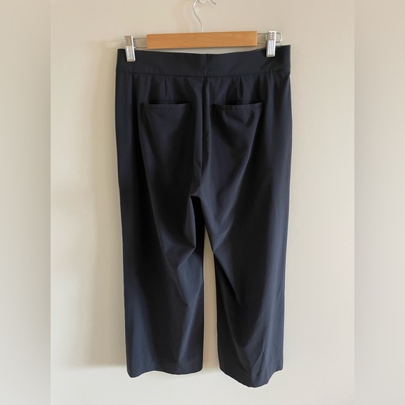 Athleta Black Wide Leg Pants - Picture 3 of 8